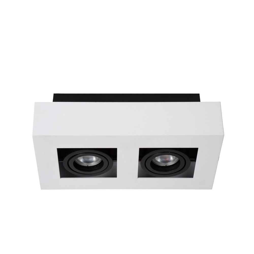 Lucide PlafondspotXirax 2 x 5W wit - 09119/11/31